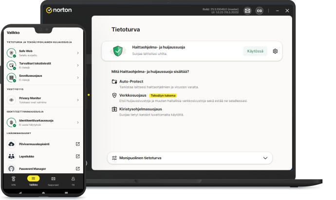 Monipuolinen suojaus